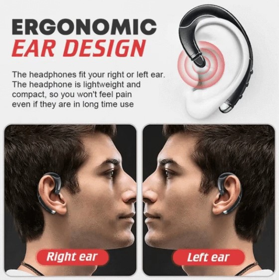 (Easter Promotion- 50% OFF) Bone Conduction Hook Earphone