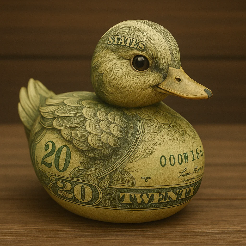 🔥Limited Edition🎁US Dollar Duck Set🦆