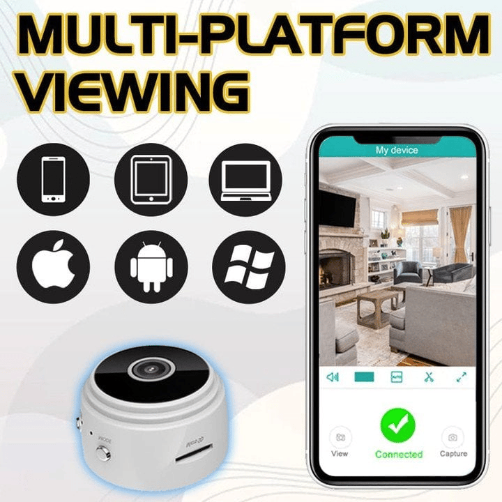 ⏳Last Day Promotion 50% OFF - Mini 1080p HD Wireless Magnetic Security Camera (Buy 2 Get Free Shipping)