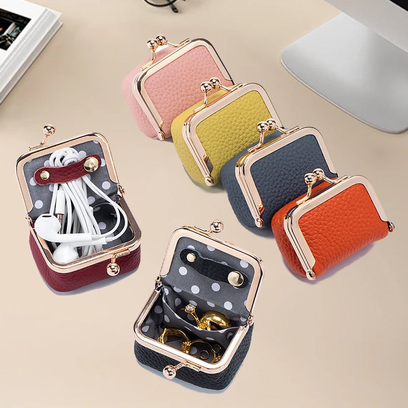 LAST DAY 50% OFF💎Genuine Leather Mini Jewelry Box❤BUY 2 FREE SHIPPING