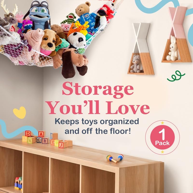 🎁TikTok Last Day Sale - 70% OFF🎉Stuffed Animal Hammock