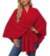 🎄TikTok Christmas Sale - 70% OFF🎉Elegant Shawl Wraps Soft Open Front Poncho Sweater