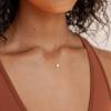 Tewiky Diamond Necklaces for Women, Dainty Gold Necklace 14k Gold Plated Long Lariat Necklace Simple Gold CZ Diamond Choker Necklaces for Women Trendy Gold Necklace Jewelry Gifts for Girls