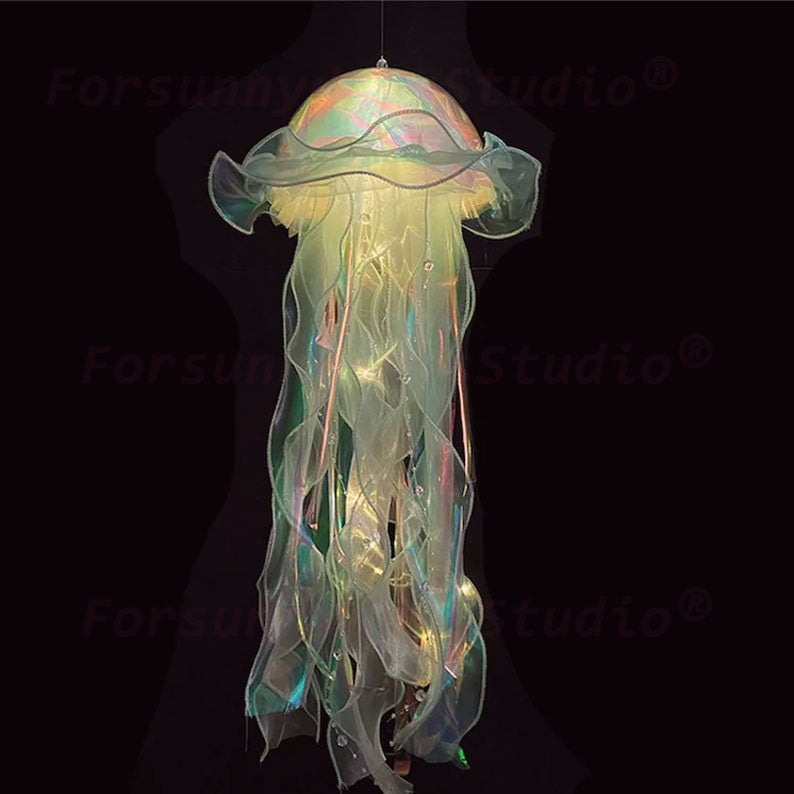 🔥Summer Hot Sale 50% OFF🔥LED Jellyfish Handmade Lamp