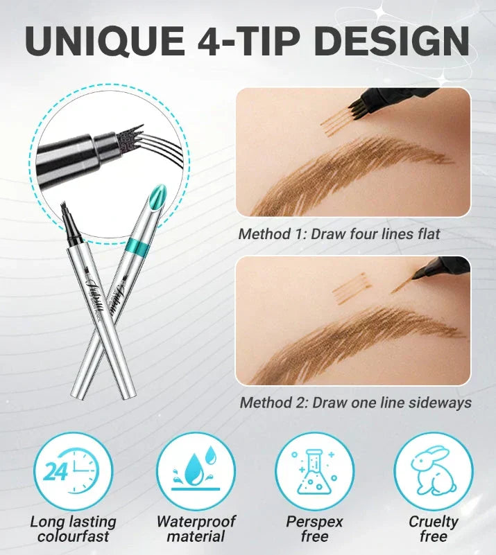 🔥Last Day Promotion 50% OFF💥3D Waterproof Microblading Eyebrow Pen