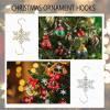 💥LAST DAY SALE 50% OFF💥Christmas S-Hooks with Snowflake(20pcs)