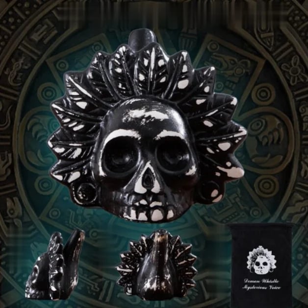 (🔥HOT SALE NOW  60% OFF) -Halloween Aztec Ghost Whistle