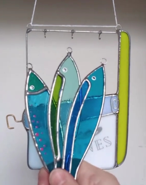 🔥Buy 2 Get 1 Free🎣Fishing Suncatcher Glass Decoration