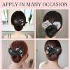 🔥Last Day 50% OFF🔥Hand Embroidered Flowers Deft Bun🔥Buy 3 Save 20% & Free Shipping