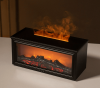 🎁TikTok Last Day Sale - 70% OFF🔥Flame Fireplace Aroma  Diffuser Humidifier Night Light Aromatherapy Timer Gift Atmosphere