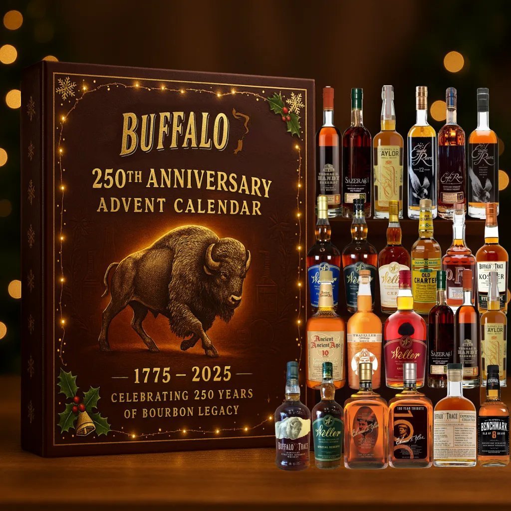 🔥Last Day 50% OFF - 🥃Buffalo Trace 250th Anniversary Advent Calendar