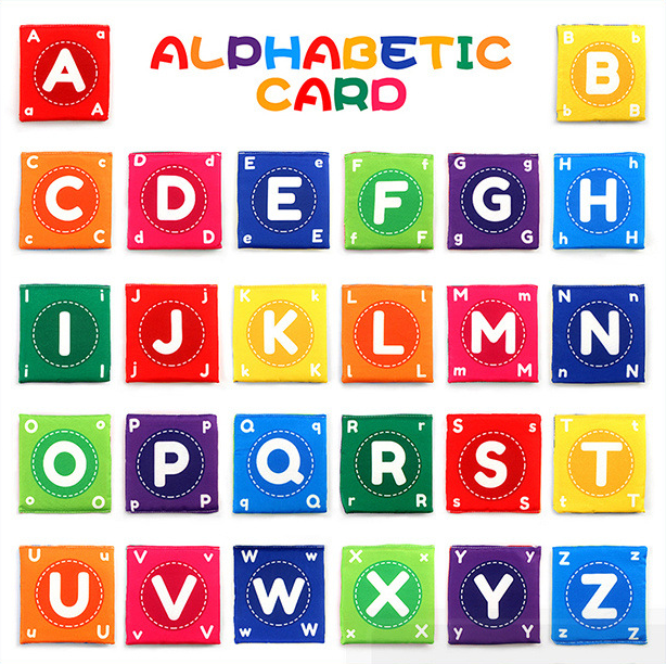 🎁Enlightenment Alphabet Fabric Cards