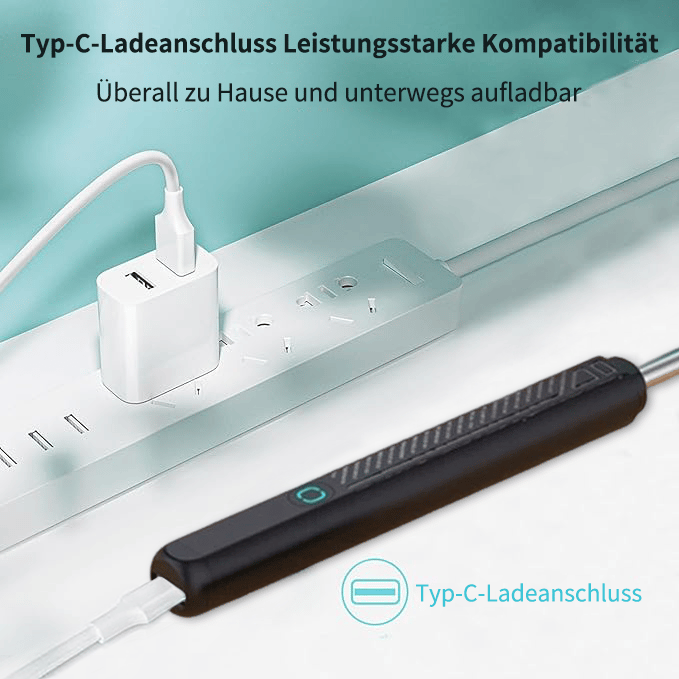 🔥Letzter Tag 49% RABATT👂Kabellose endoskopische Ohrlöffel