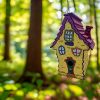 🔥Last 4 hours Sale: Save 60% - Artist Wooden Handmade Birdhouse (🔥BUY 2 FREE SHIPPING)