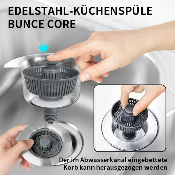 🔥Letzter Tag Verkauf 49% Rabatt 🔥Neu verbesserter Abflussfilter mit Sprungkern für Spülen
