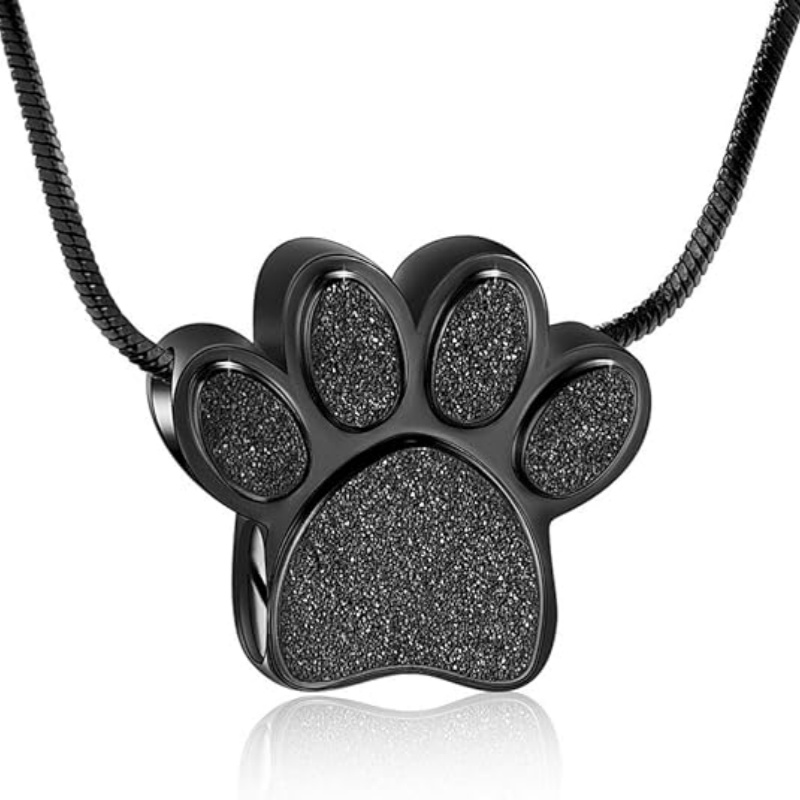 Buy 2 Free Shipping🔥Paw Shape Urn Necklace & Memorial For Dogs/Cats❤️