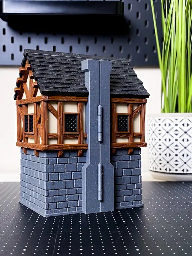 🔥Last 4 Hours 49% OFF-Medieval House Desktop Organizer