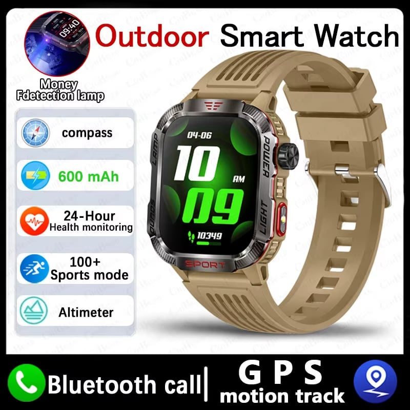 ⏰LAST DAY SALE 50% OFF💥Men's Military Outdoor Sports Smart Watch for Android & IOS
