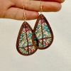 Stained Glass Window Earrings - Art for Your Ears