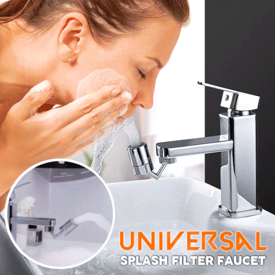 (🌲Early Christmas Sale- SAVE 48% OFF)Upgraded Universal Splash Filter Faucet(BUY 2 GET 1 FREE now)