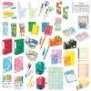 Miniature Shipping Box Flake Sticker Set
