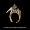 Last Day at $21.99🐦🐛Interactive Woodpecker Bug Catcher Ring