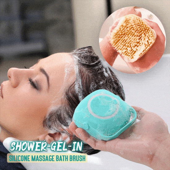(🎅EARLY XMAS SALE - 50% OFF) Silicone Massage Bath Brush