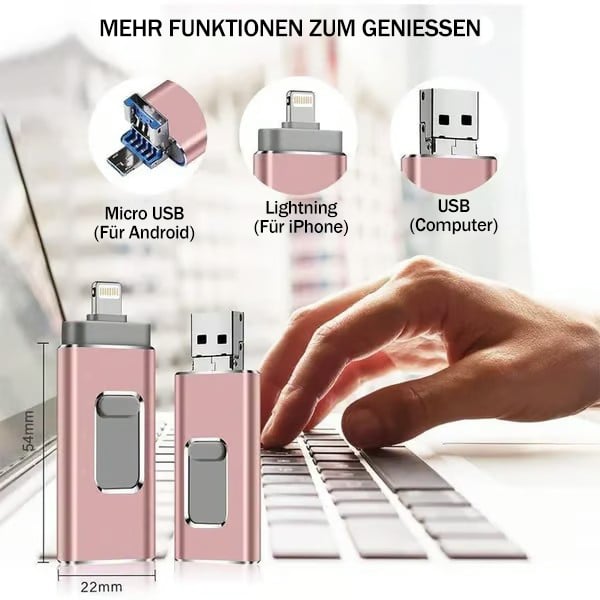 🏆 4-in-1-Hochgeschwindigkeits-USB-Multi-Drive-Flash-Laufwerk⚡️