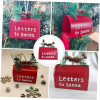 Christmas tree mailbox decoration