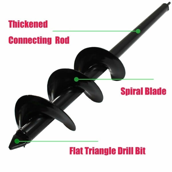 🔥LAST DAY SALE 50% OFF🔥Easy Gardening Auger Spiral Drill Bit