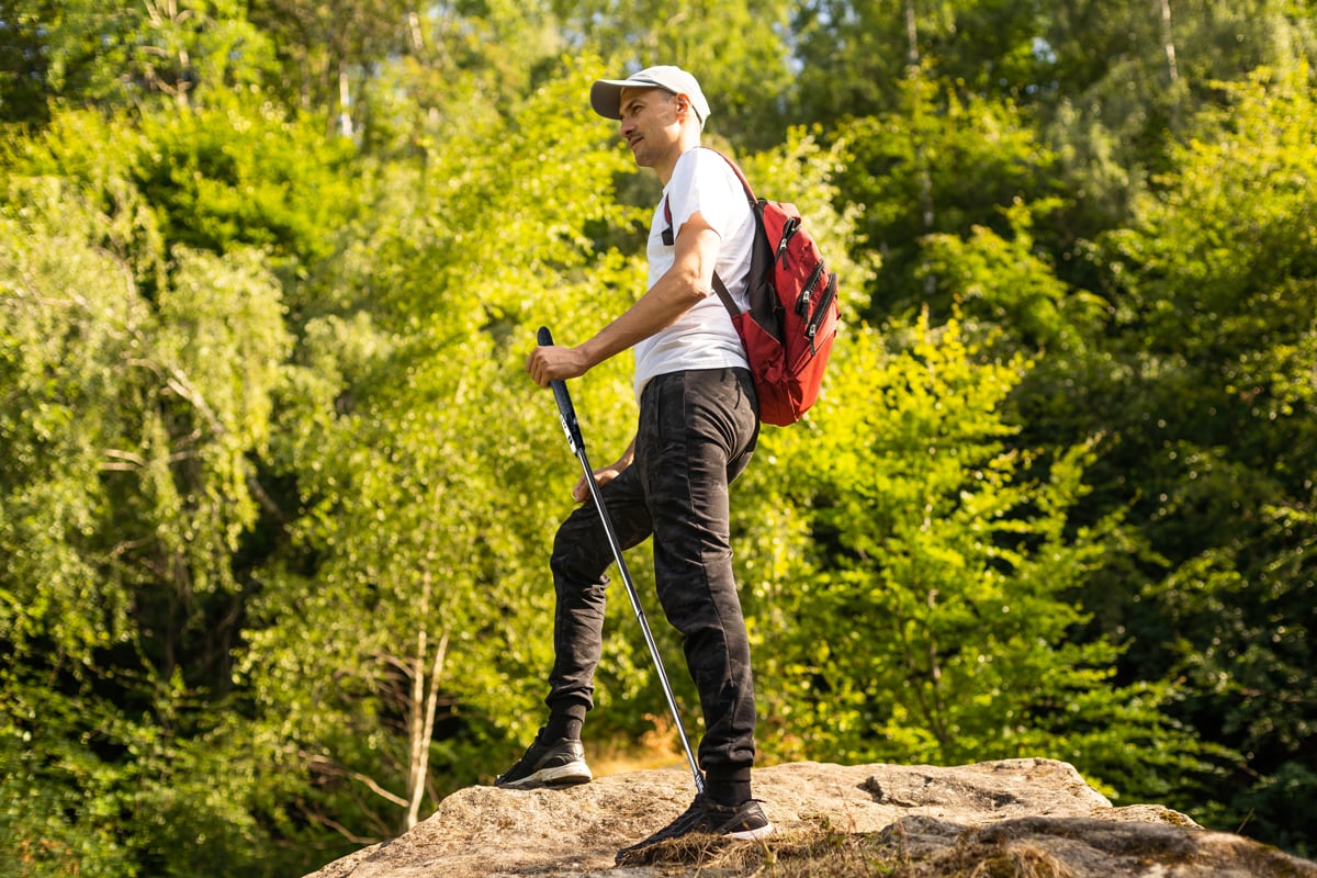 Outdoor Hiking Stick-Essential for mountaineering and hiking