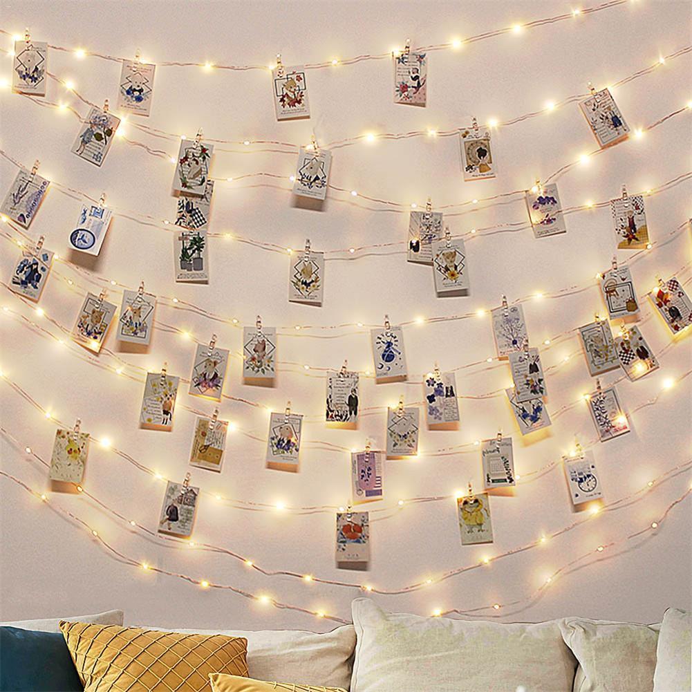 WATERPROOF PHOTO CLIP STRING LED LIGHTS