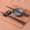 Reusable Chopsticks 5 Pairs Premium Fiberglass Classic Style Lightweight Dishwasher Safe Chop Sticks 9.6 Inch Gift Set