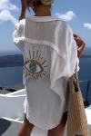 Women Casual sequin beaded shirt
