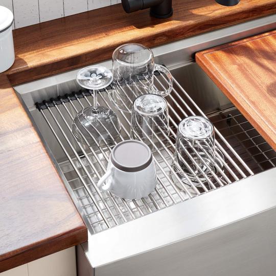 Christmas Hot Sale 48% OFF - Roll-Up Sink Rack(BUY 3 GET 15% Extra OFF&FREE SHIPPING)