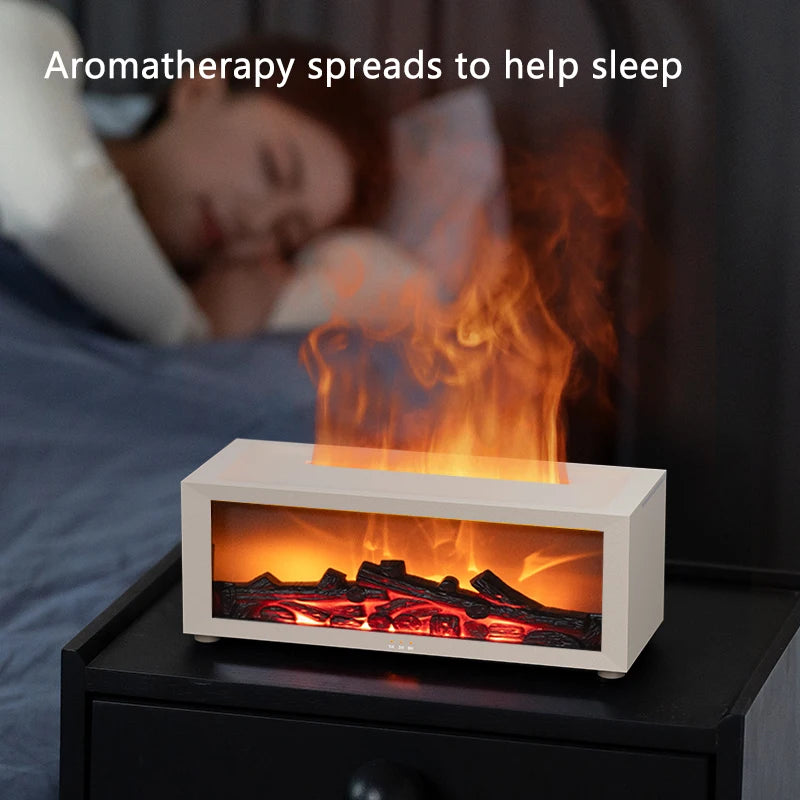 🔥FlameGlow Aroma Diffusor und GlowMist Flame Luftbefeuchter