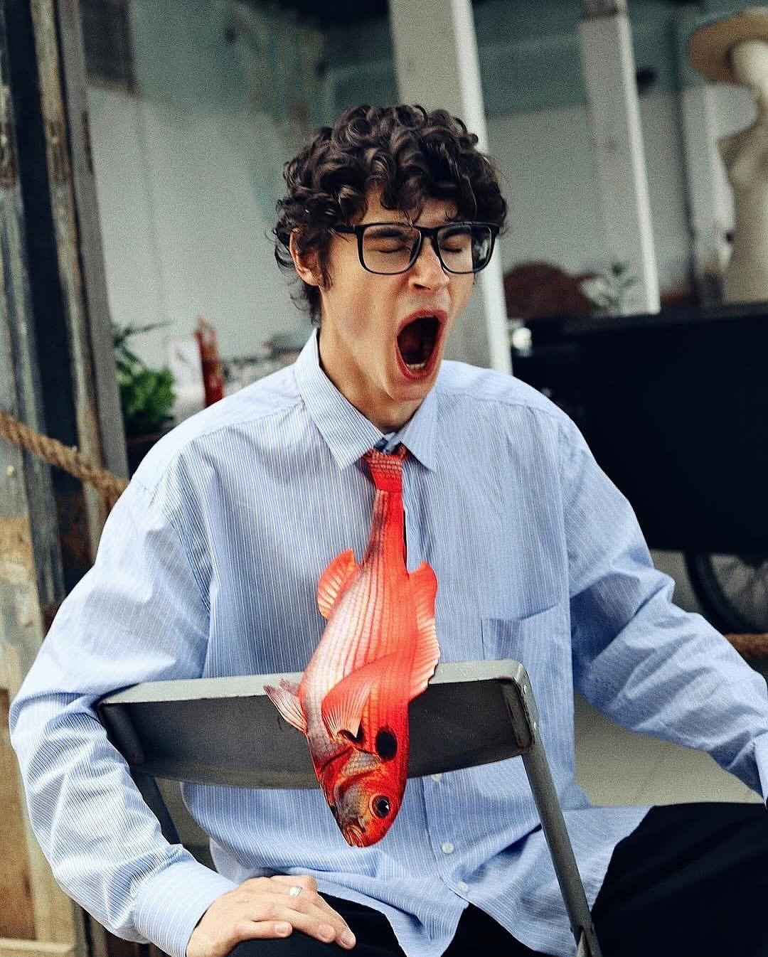 🎁Last Day Sale - 70% OFF🎉Animal Creative Tie🦊🦈👔