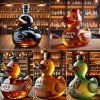 Buy 2 Free Shipping🔥Funny Whiskey Duck Bottle