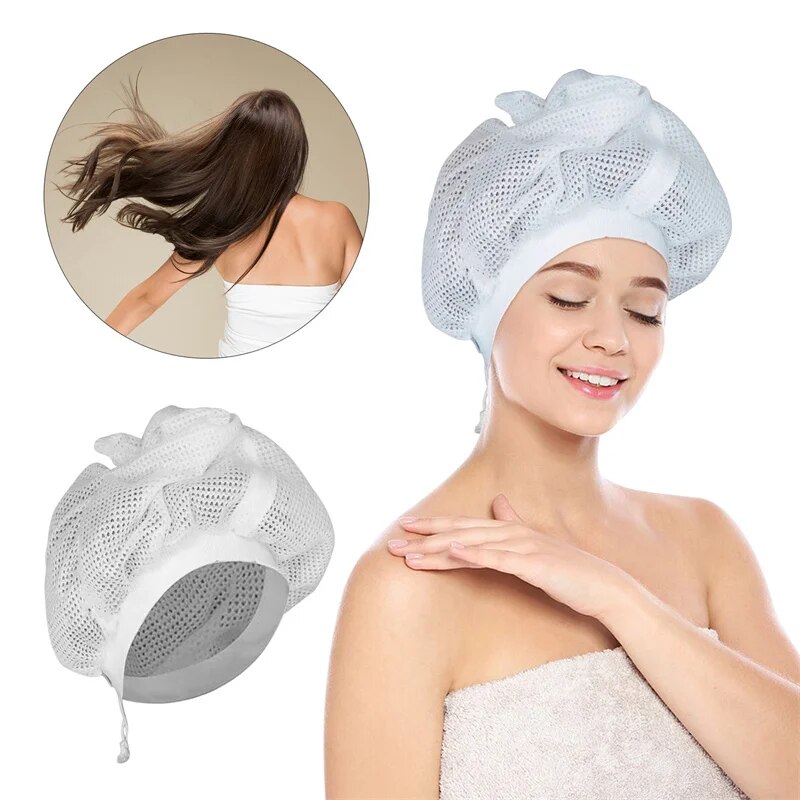 Net Plopping Bonnet For Curl Hair