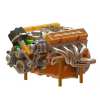 NEW Benzin OHV V8 Kleinblock-Motor Modellkits 4-Takt 44cc wassergek??hlt