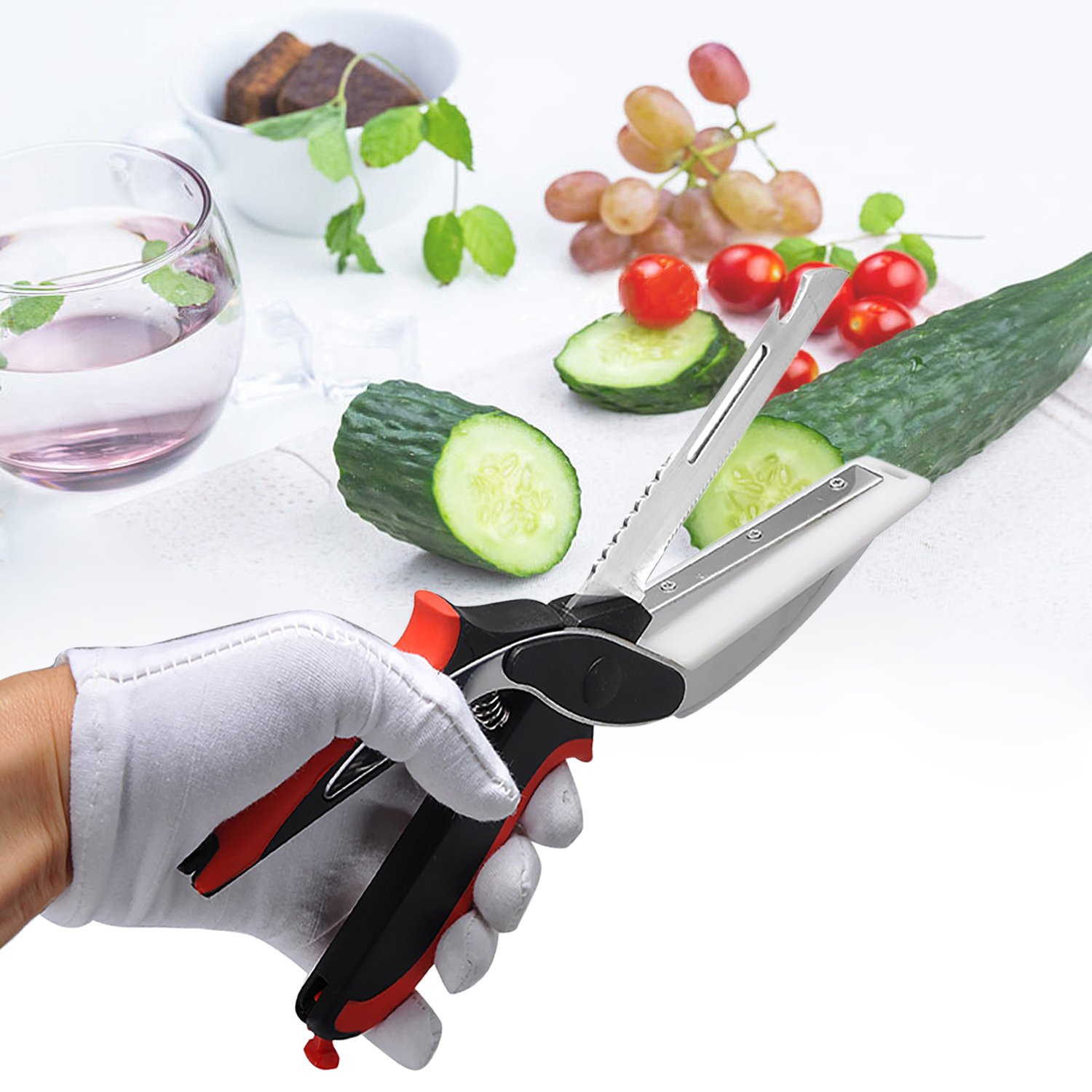 🔥LAST DAY SALE 50% OFF🔥Multifunctional Kitchen Scissors Food Vegetable Scissors