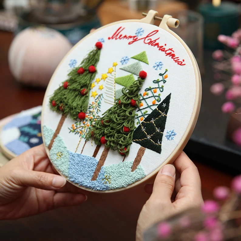 Christmas Embroidery Kits