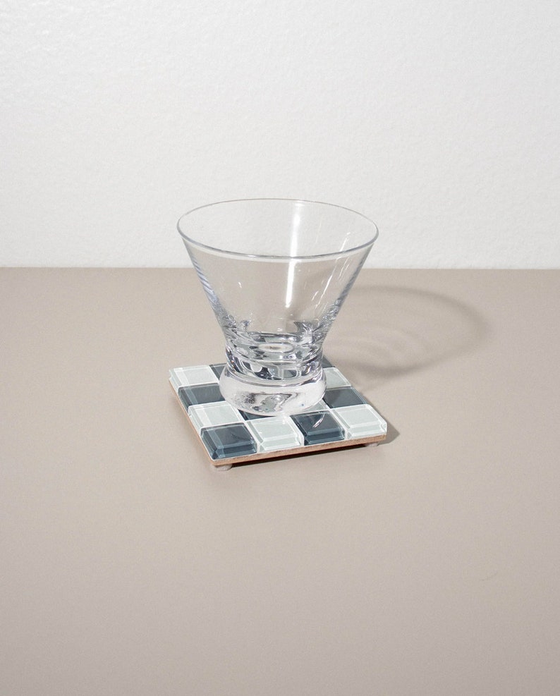 Glass Tile Coaster | Handmade Drink Coaster, Buy 3 Get 1 Free