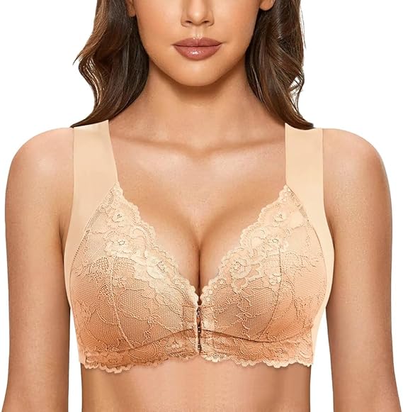 🔥2025 Full Coverage Front-Closure Support Bra Comfort & Sleep Bra