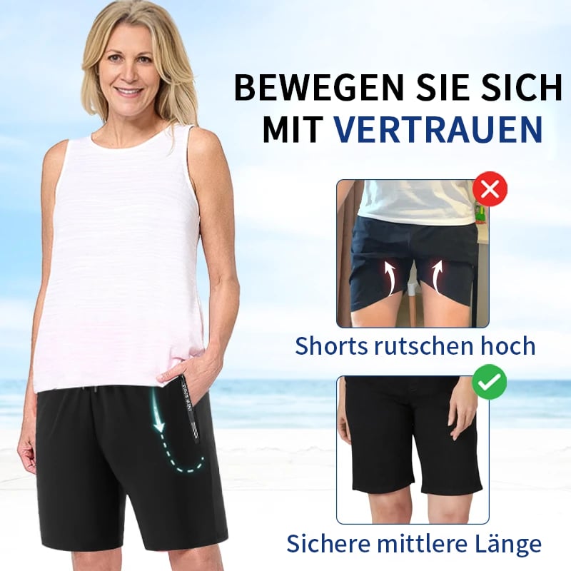 🎉LETZTER TAG 49 % Rabatt🔥Schnelltrocknende Stretch-Shorts aus Eisseide
