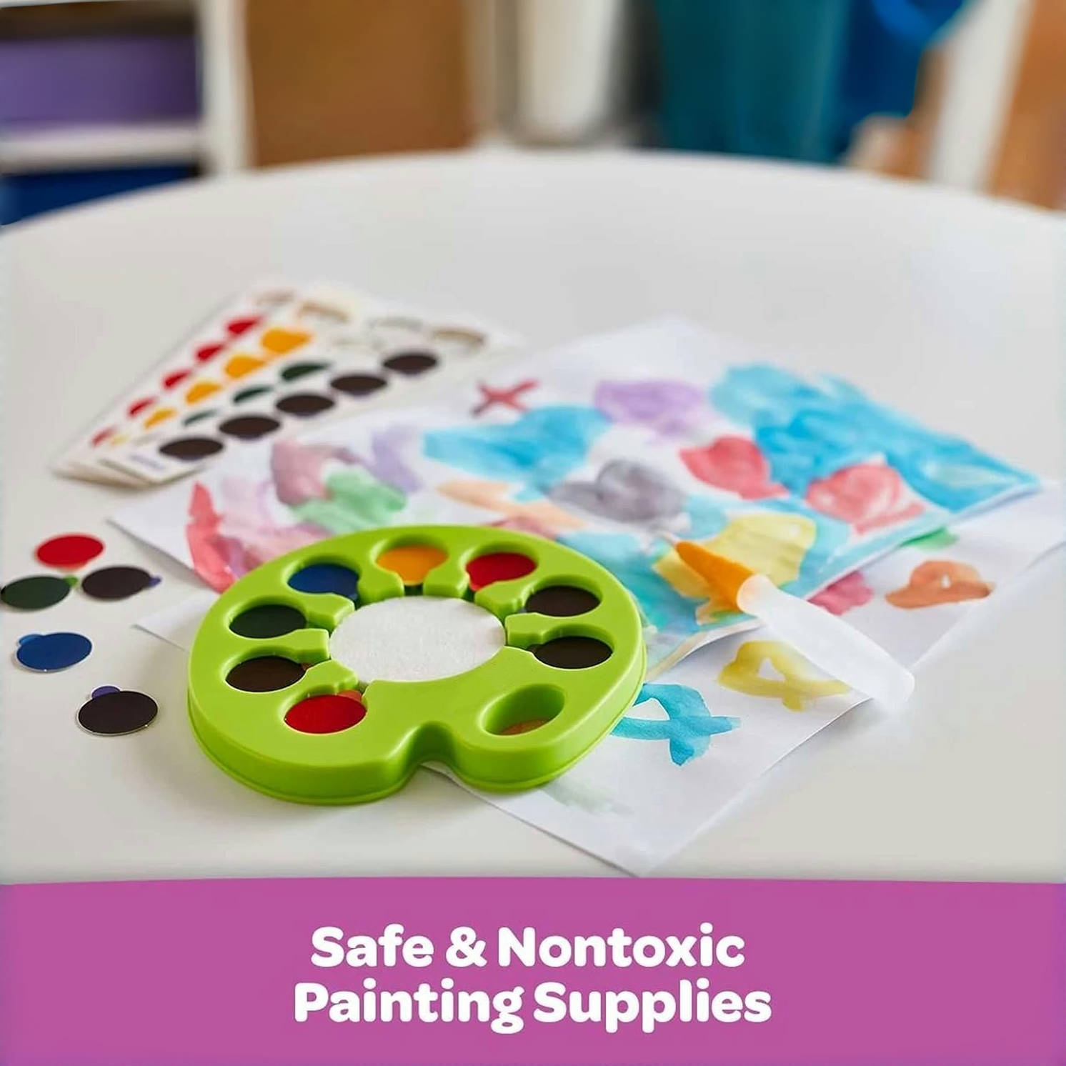 🔥On Sale🔥Watercolor Pop & Paint Palette, Washable Paint Kit