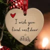 🔥Last Day Promotion 50% OFF🔥 Christmas Heart Hanging Ornament🎅