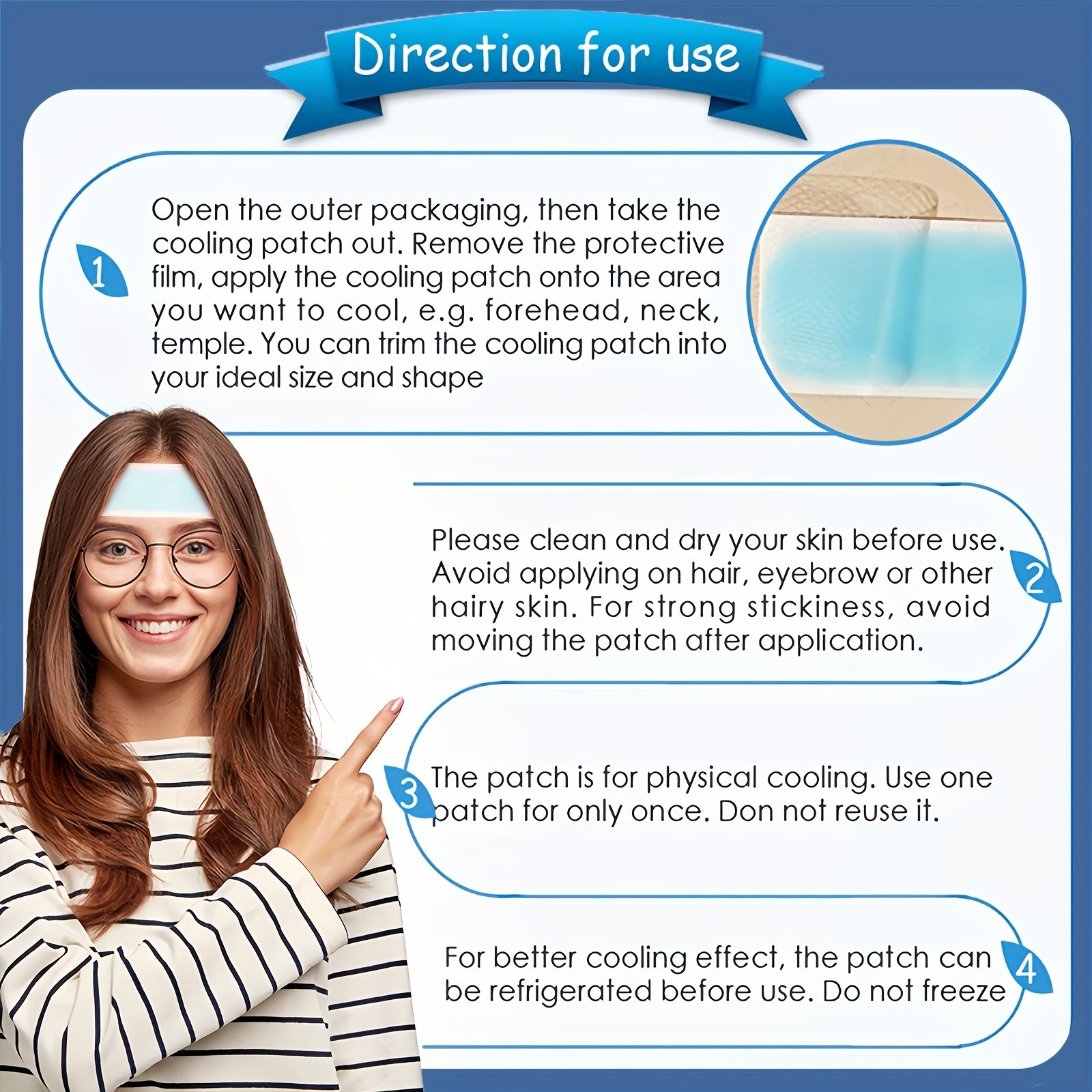 🧊❄️💧 Instant Cooling Patch – Summer Heat Relief ❄️💦🧊 Stay Cool • Beat the Heat • Anytime, Anywhere