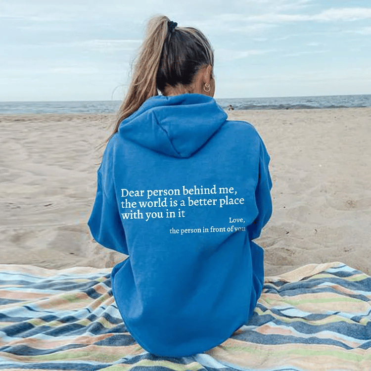 💕MOTHER'S DAY SALES💕'Dear Person Behind Me' Sweatshirt(Buy 2 Get Free Shipping)