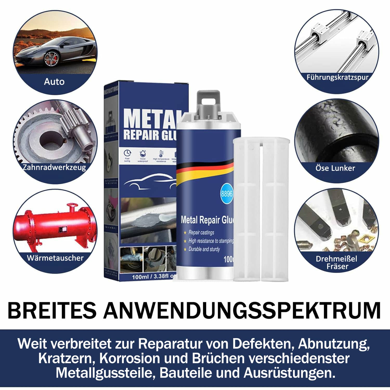 🔥LETZTER TAG 49% RABATT🔥Verbesserter Gusskleber(85ml)